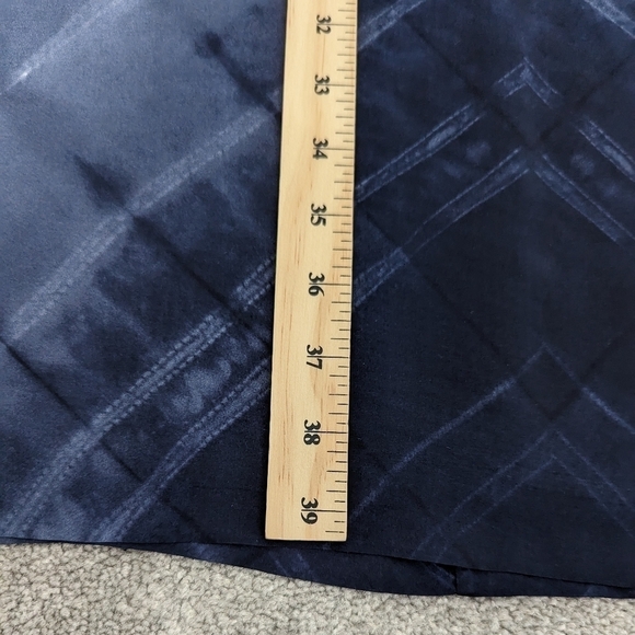 ANNE Klein abstract print sleeveless silk dress size 8 - Picture 12 of 13